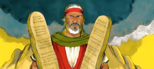 Die 10 Gebote; Bild: Sweet Publishing / FreeBibleimages.org, Lizenz: BY-SA/3.0