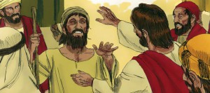 Jesus vertreibt böse Geister; Bild: Free Bible Images, Lizenz: BY-SA/3.0 https://creativecommons.org/licenses/by-sa/3.0/