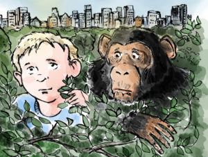 Adam der Affe - Kinderroman von Wolfgang Wambach